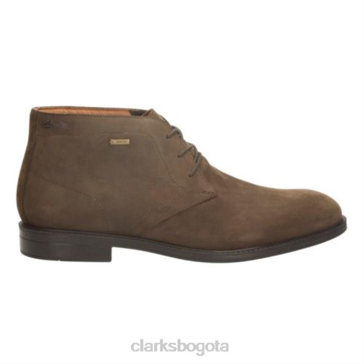 Clarks 0DX8L4386 clarks chilver hi gtx ebo ny nubuck hombres nubuck de ébano