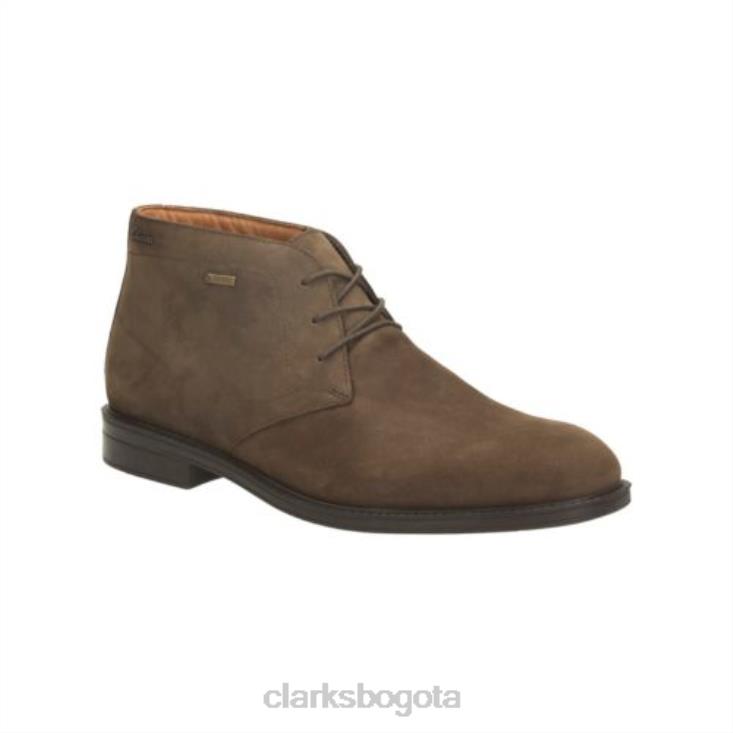 Clarks 0DX8L4386 clarks chilver hi gtx ebo ny nubuck hombres nubuck de ébano