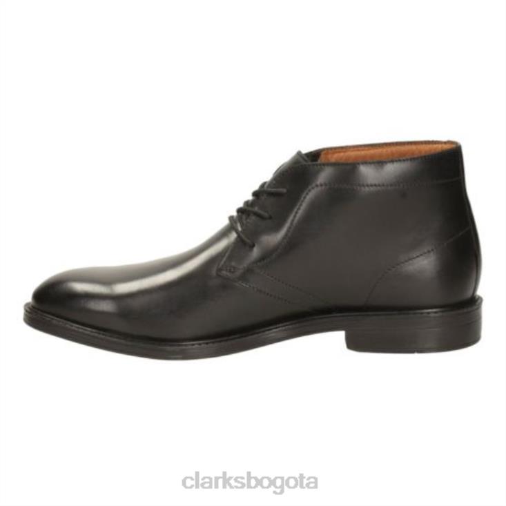 Clarks 0DX8L4387 clarks chilver hi gtx cuero negro hombres cuero negro
