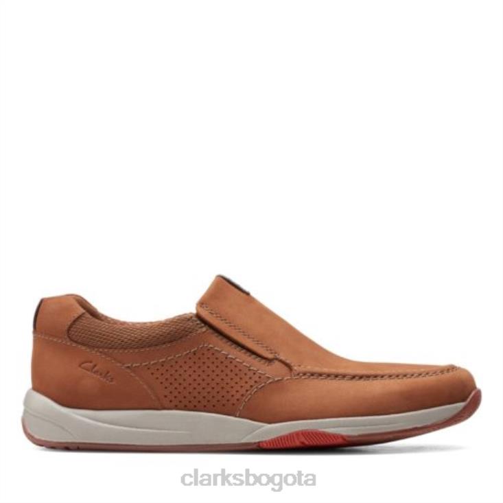 Clarks 0DX8L4388 clarks langton step langton tostados hombres nubuck bronceado