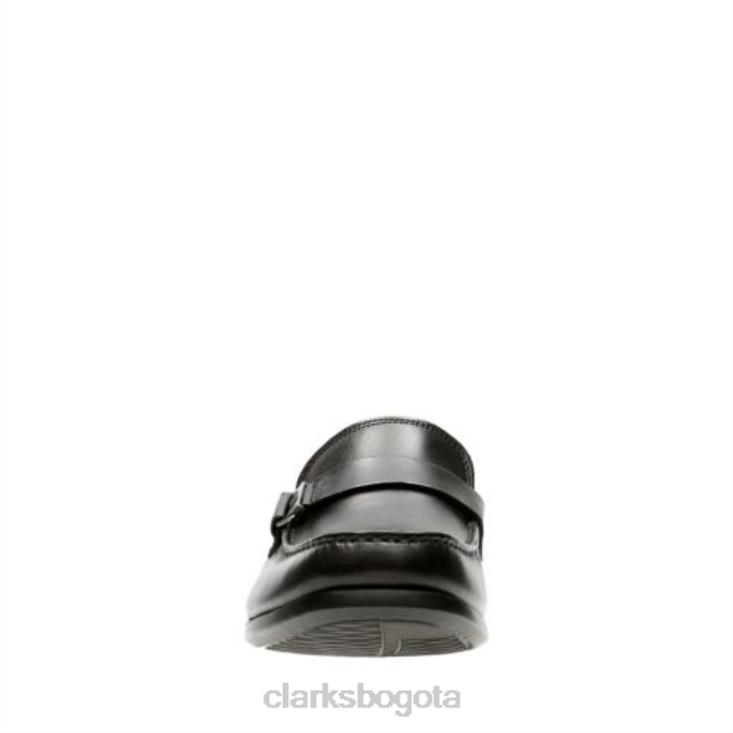 Clarks 0DX8L4393 clarks cuero negro un gala step hombres cuero negro