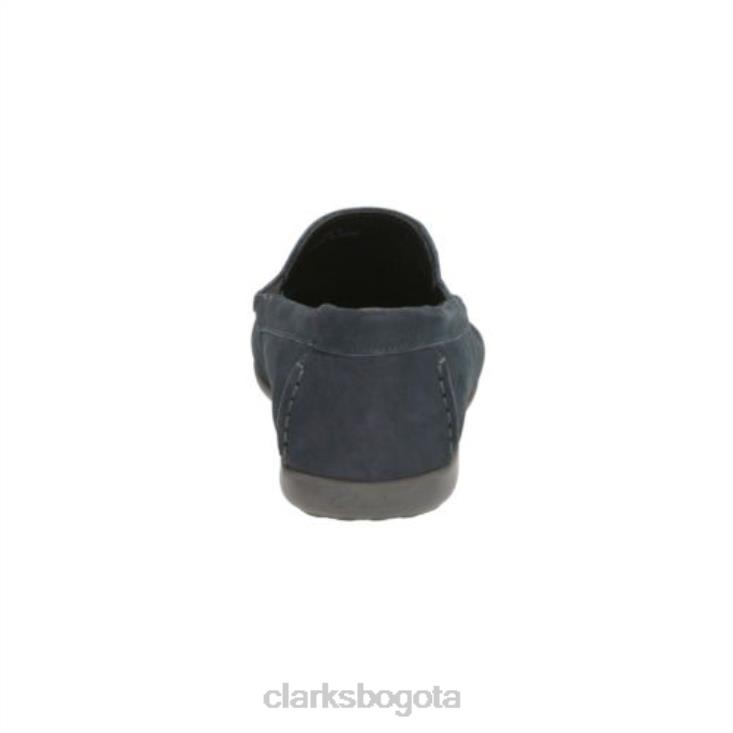 Clarks 0DX8L4396 denim cuero fino sol clarks hombres cuero de mezclilla