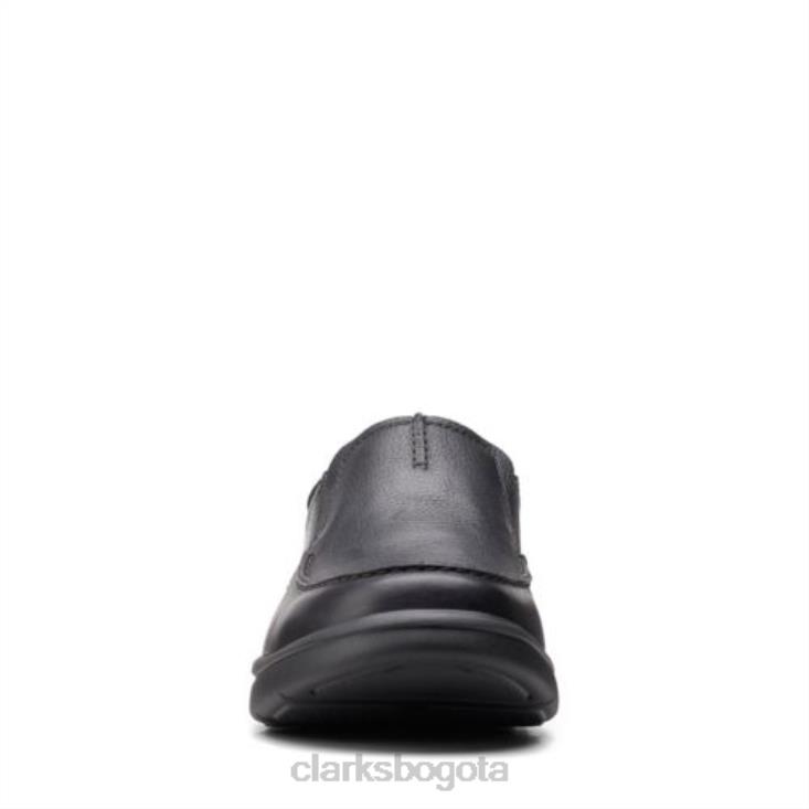 Clarks 0DX8L4398 clarks bradley free de cuero negro hombres cuero negro