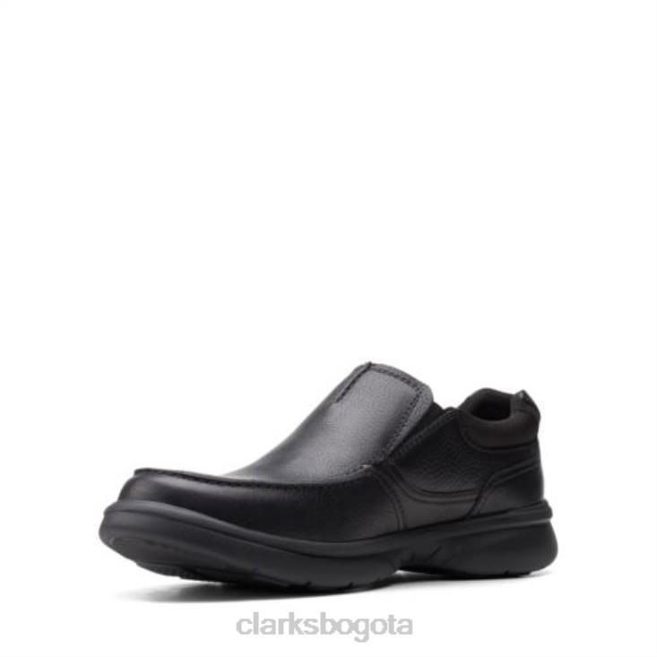 Clarks 0DX8L4398 clarks bradley free de cuero negro hombres cuero negro