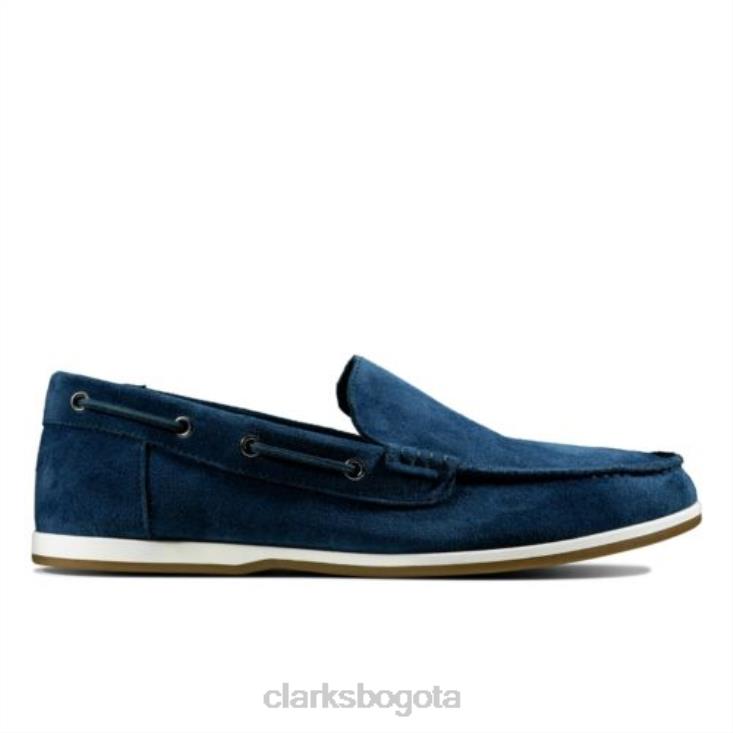 Clarks 0DX8L4404 clarks morven sun azul marino hombres Armada