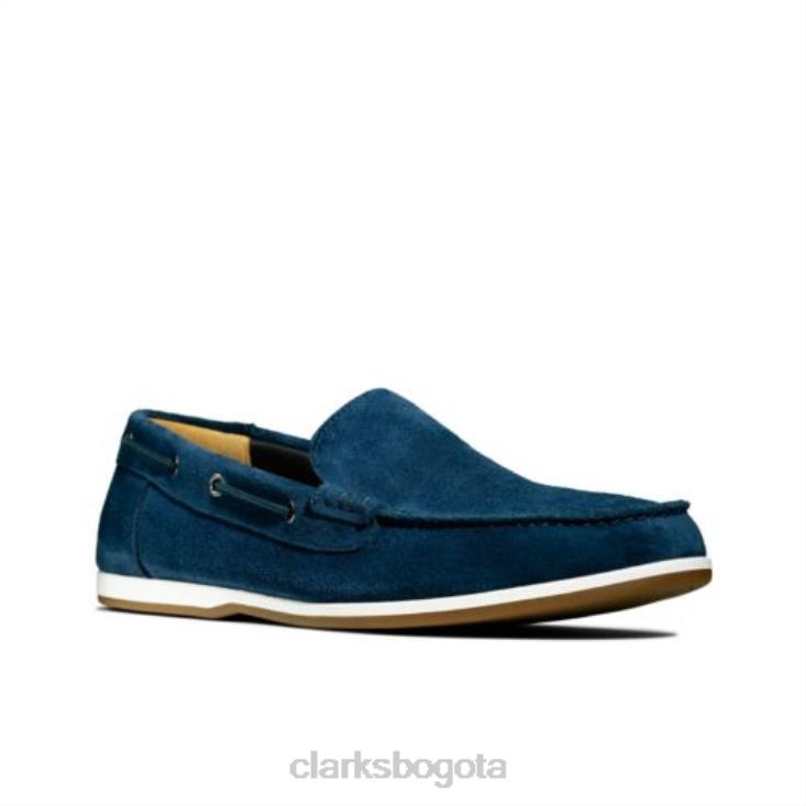 Clarks 0DX8L4404 clarks morven sun azul marino hombres Armada