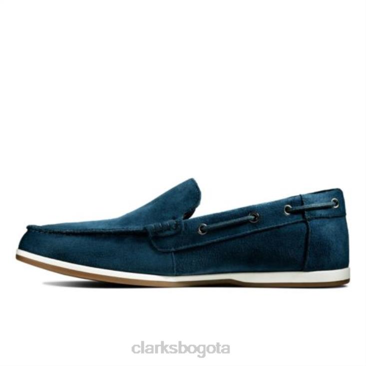 Clarks 0DX8L4404 clarks morven sun azul marino hombres Armada
