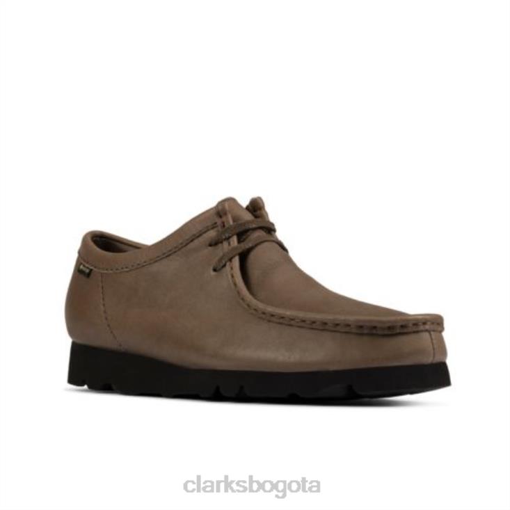 Clarks 0DX8L4408 clarks wallabee gtx cuero oliva hombres cuero oliva