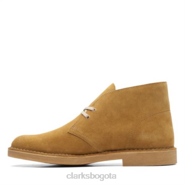 Clarks 0DX8L4410 bota clarks desert 2 ante musgo de roble hombres gamuza musgo de roble