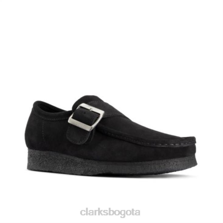 Clarks 0DX8L4412 monje clarks wallabee negro hombres negro