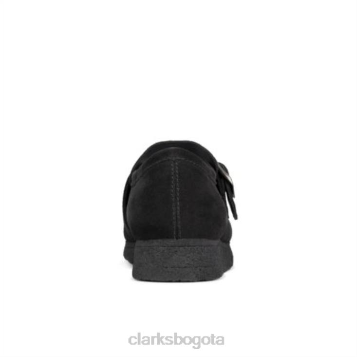 Clarks 0DX8L4412 monje clarks wallabee negro hombres negro