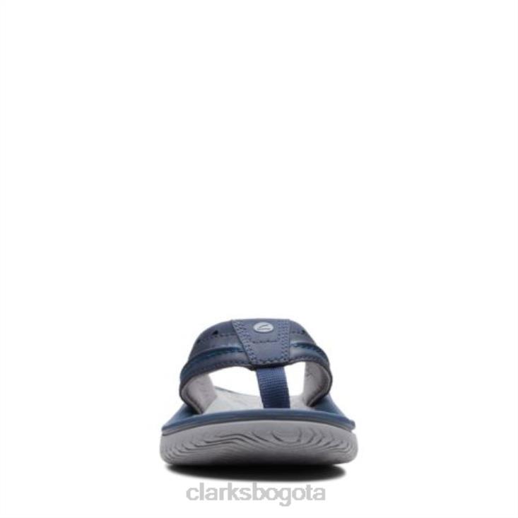 Clarks 0DX8L4415 wesley post clarks azul marino hombres Armada