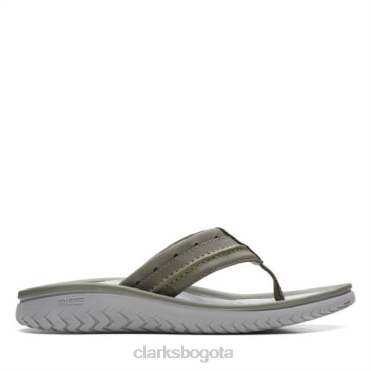 Clarks 0DX8L4416 clarks oliva wesley post hombres aceituna