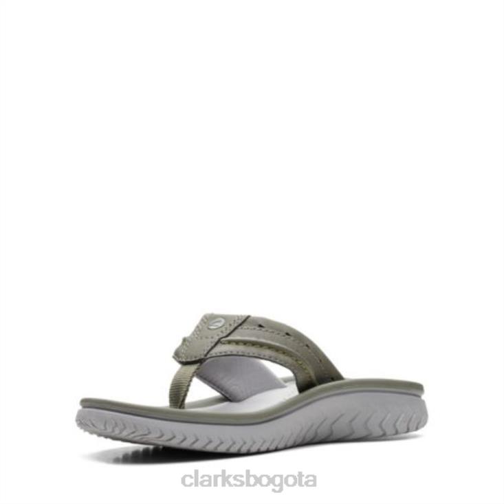 Clarks 0DX8L4416 clarks oliva wesley post hombres aceituna