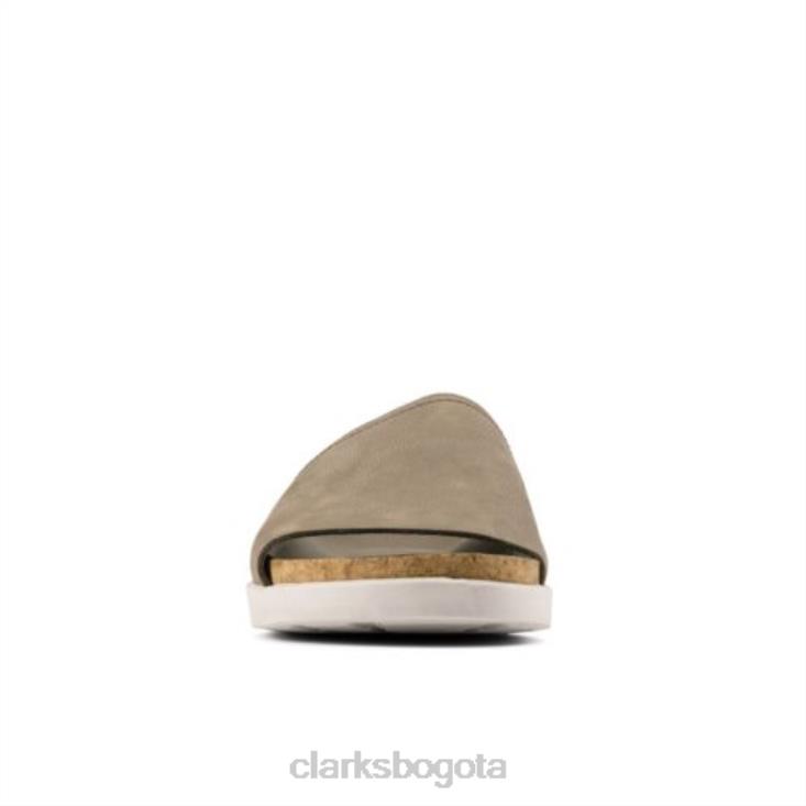 Clarks 0DX8L4417 Chanclas Clarks Sage Nubuck Sunder hombres nubuck salvia