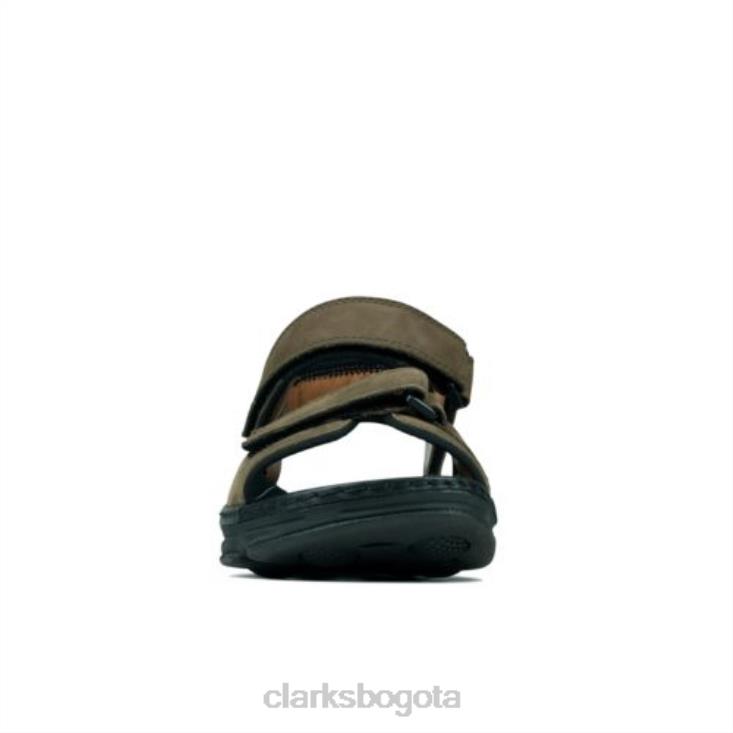 Clarks 0DX8L4419 parte clarks atl de nubuck caqui hombres nubuck caqui