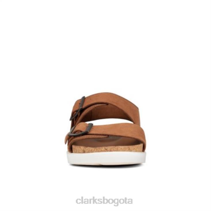 Clarks 0DX8L4422 clarks nobuk tostado oscuro Sunder Beach hombres nubuck bronceado oscuro