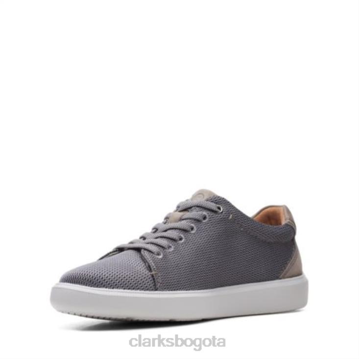 Clarks 0DX8L4428 clarks bajos cambro textil gris hombres textil gris