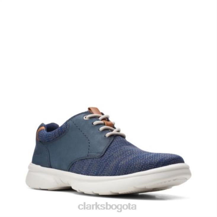 Clarks 0DX8L4431 bradley lane clarks punto azul marino hombres punto azul marino