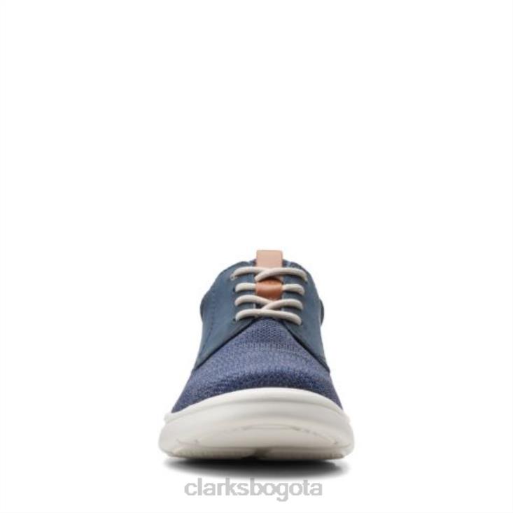 Clarks 0DX8L4431 bradley lane clarks punto azul marino hombres punto azul marino