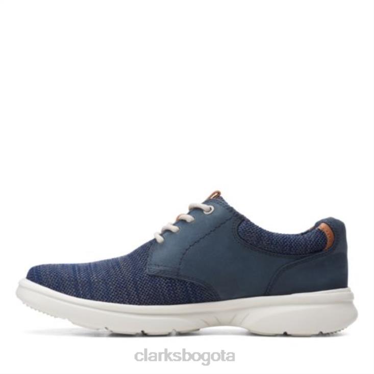 Clarks 0DX8L4431 bradley lane clarks punto azul marino hombres punto azul marino