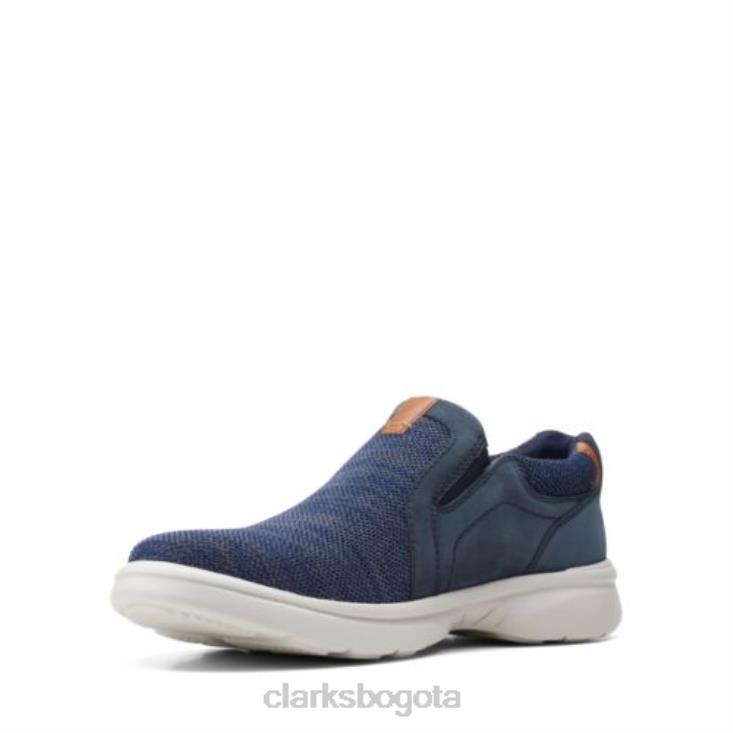 Clarks 0DX8L4433 clarks azul marino de punto bradley fácil hombres punto azul marino