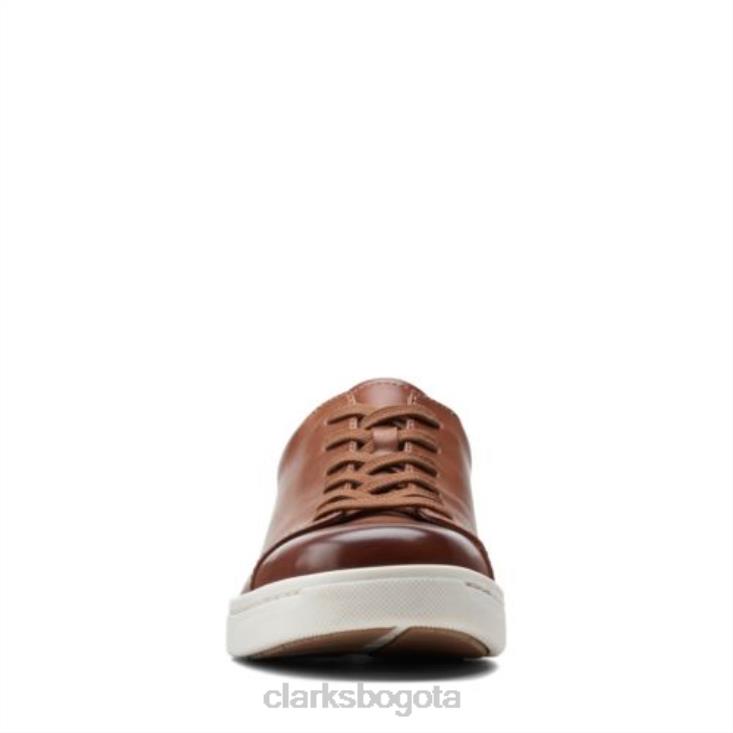 Clarks 0DX8L4441 clarks kitna lo cuero tostado oscuro hombres cuero bronceado oscuro