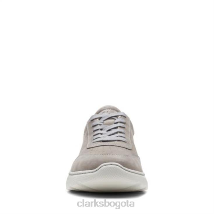 Clarks 0DX8L4459 clarks sprint lite lace nobuk gris hombres nubuck gris