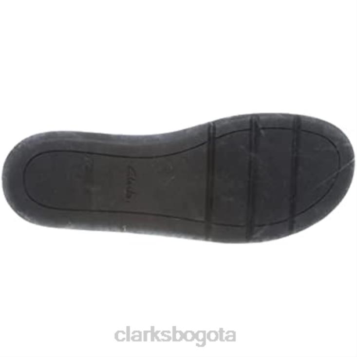 Clarks 0DX8L447 sandalia cruzada jemsa mujer clarks piel negro mujer