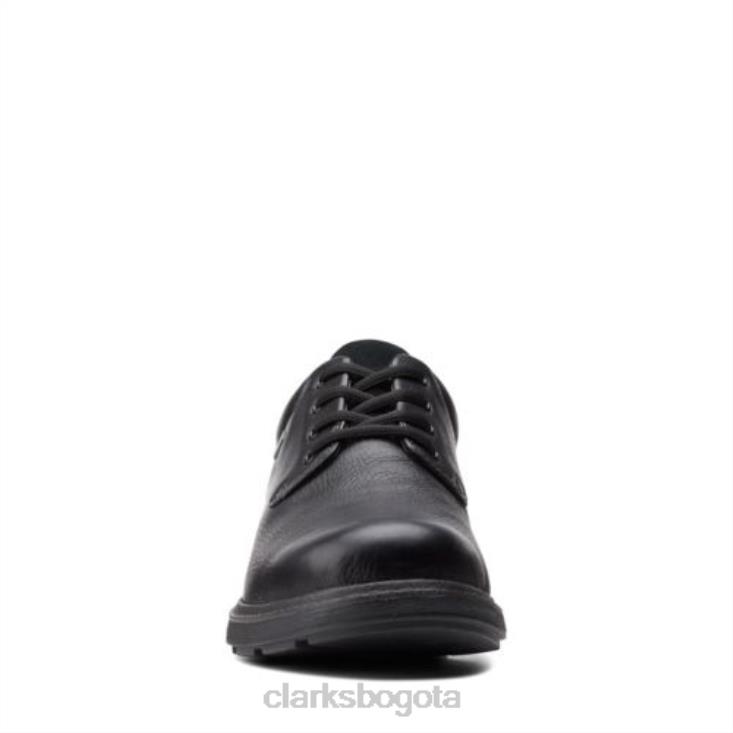 Clarks 0DX8L4472 Clarks Un Tread Lo GTX 2 Cuero Negro hombres cuero negro