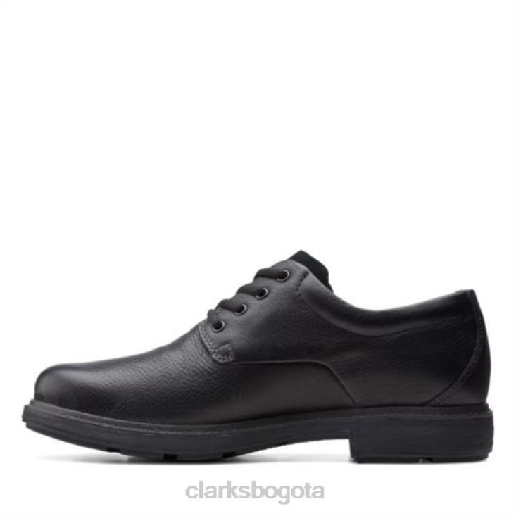 Clarks 0DX8L4472 Clarks Un Tread Lo GTX 2 Cuero Negro hombres cuero negro