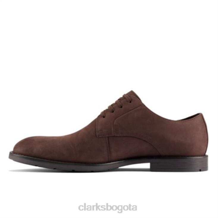 Clarks 0DX8L4478 clarks ronnie walk gtx marrón oscuro hombres marron oscuro