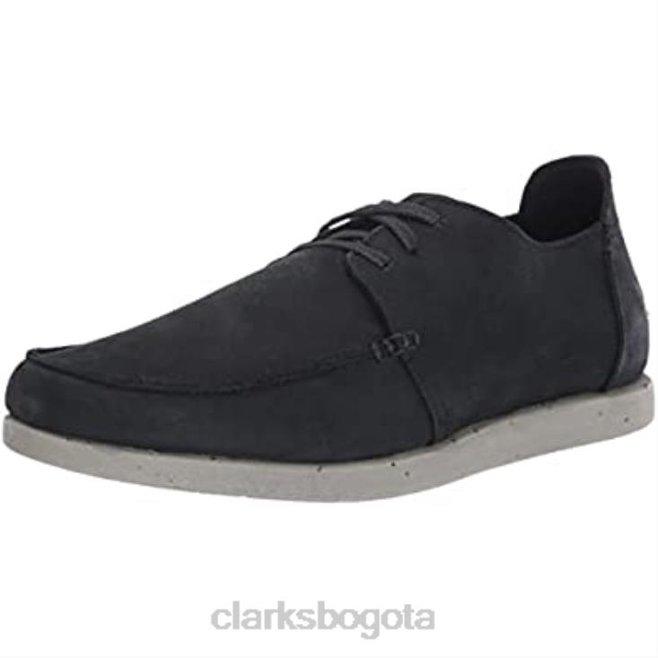Clarks 0DX8L448 clarks shacre lite low oxford azul marino de nubuck para hombre hombres nubuck azul marino
