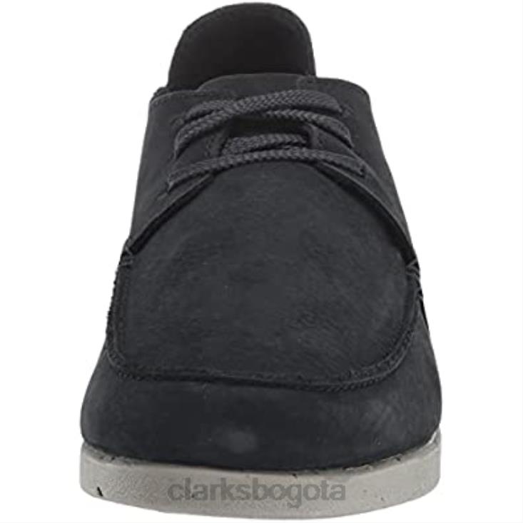 Clarks 0DX8L448 clarks shacre lite low oxford azul marino de nubuck para hombre hombres nubuck azul marino