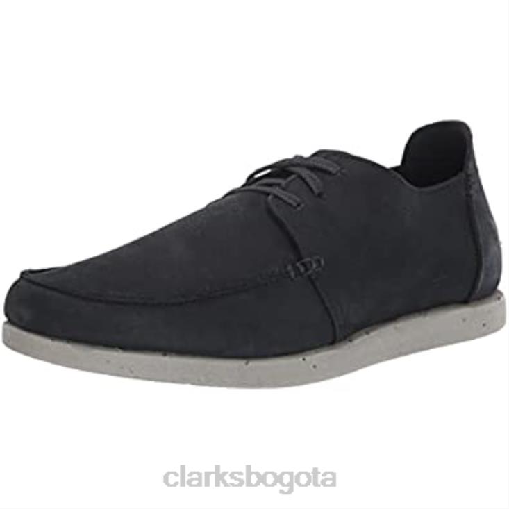 Clarks 0DX8L448 clarks shacre lite low oxford azul marino de nubuck para hombre hombres nubuck azul marino