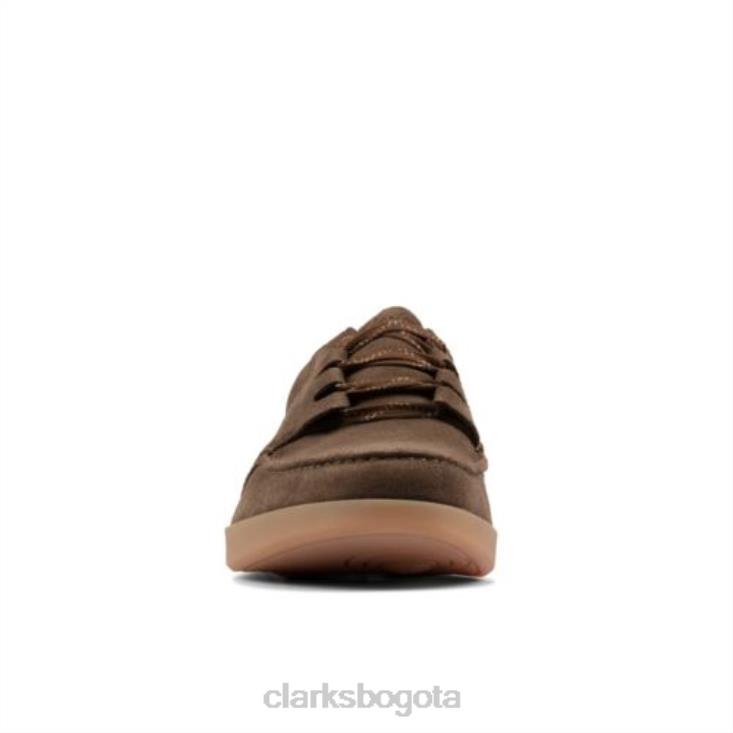 Clarks 0DX8L4481 clarks dark olive combi oakland walk hombres combinación oliva oscuro