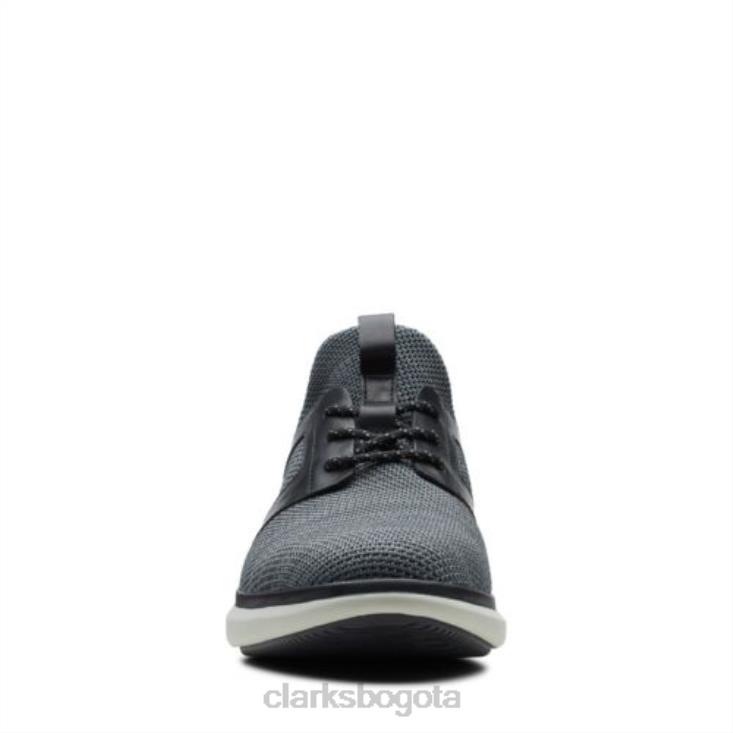 Clarks 0DX8L4483 clarks combi negro un globo de encaje hombres combinado negro