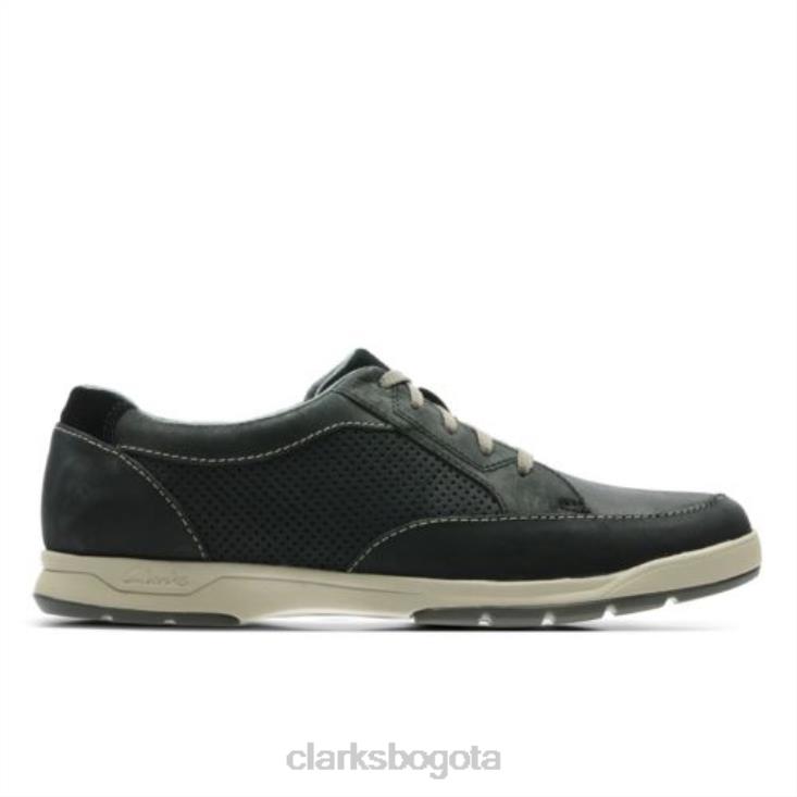 Clarks 0DX8L4494 clarks stafford park5 nobuk negro hombres nubuck negro
