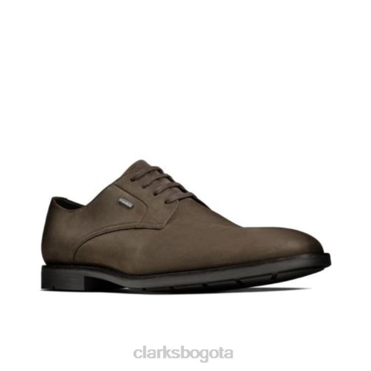 Clarks 0DX8L4495 ronnie walk gtx clarks marrón hombres marrón
