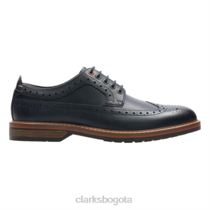 Clarks 0DX8L4500 clarks pitney limit azul marino hombres Armada