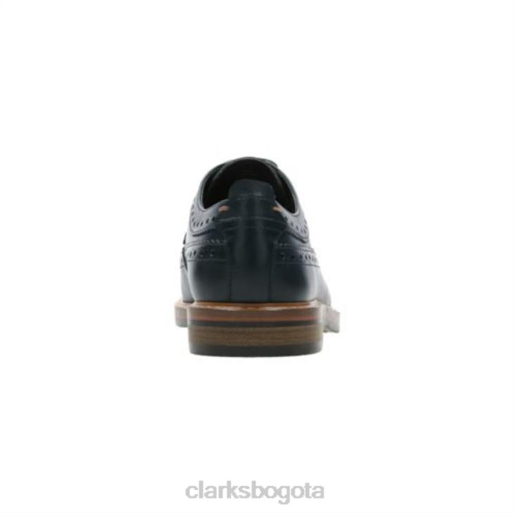 Clarks 0DX8L4500 clarks pitney limit azul marino hombres Armada