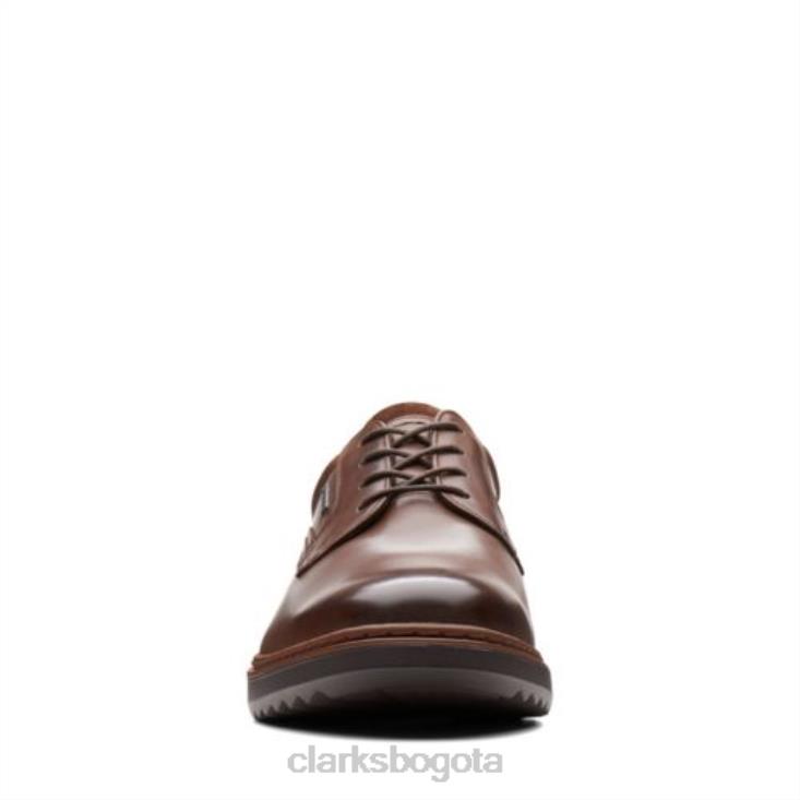 Clarks 0DX8L4505 clarks cuero marrón un geo lace gtx hombres cuero marrón