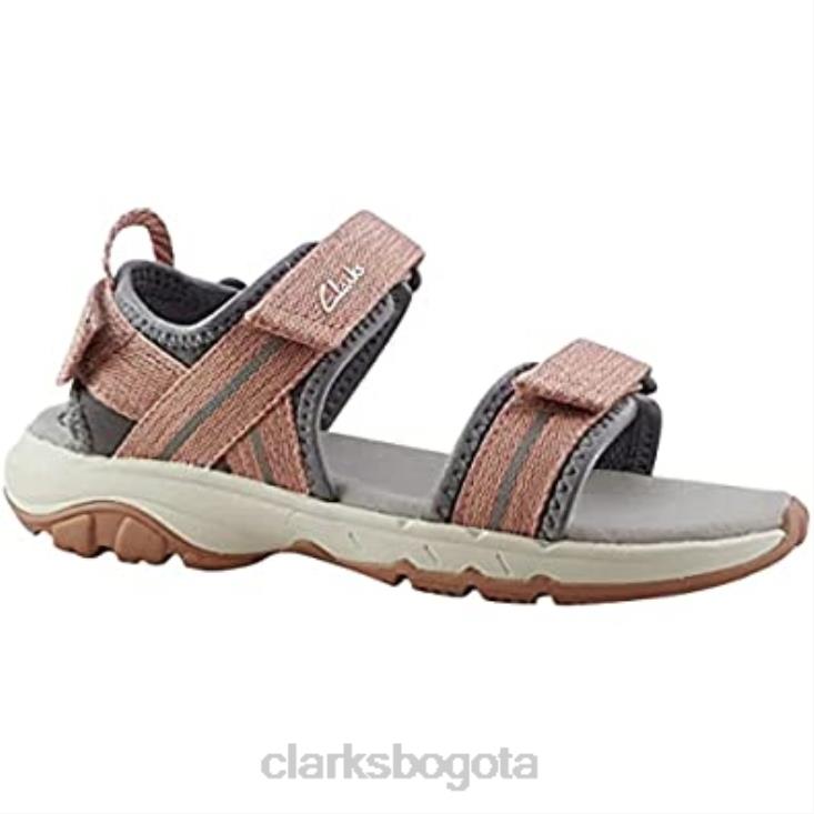 Clarks 0DX8L451 sandalias clarks expo sea k rosa combi sintetico niña niños