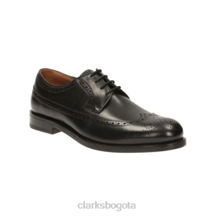 Clarks 0DX8L4517 clarks coling limit cuero negro hombres cuero negro