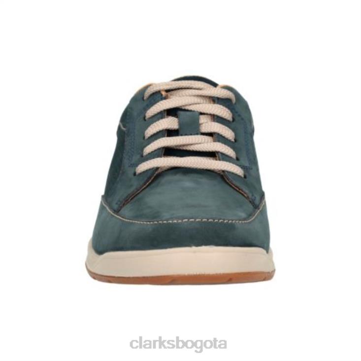 Clarks 0DX8L4518 clarks stafford park5 nubuck azul marino hombres nubuck azul marino