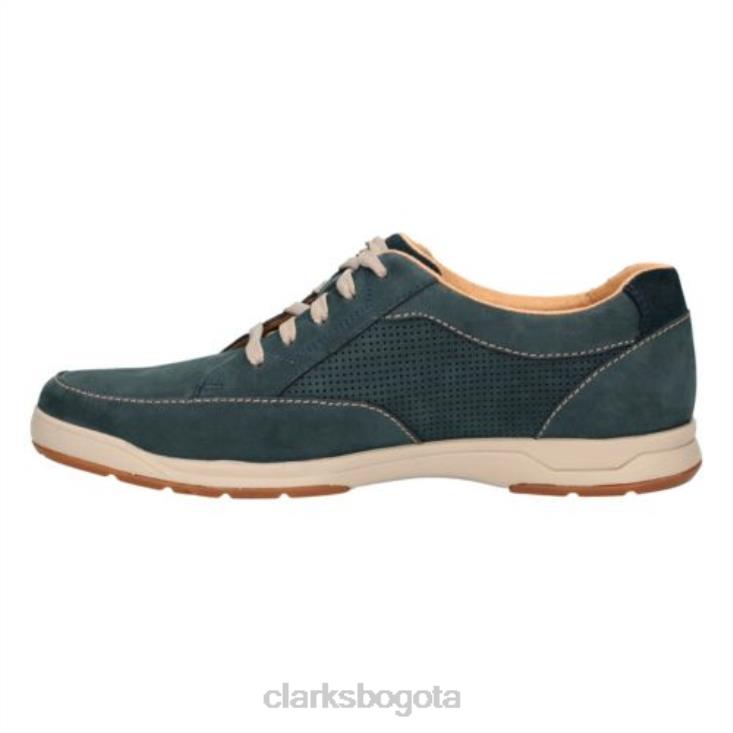 Clarks 0DX8L4518 clarks stafford park5 nubuck azul marino hombres nubuck azul marino