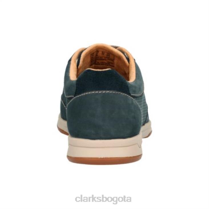 Clarks 0DX8L4518 clarks stafford park5 nubuck azul marino hombres nubuck azul marino