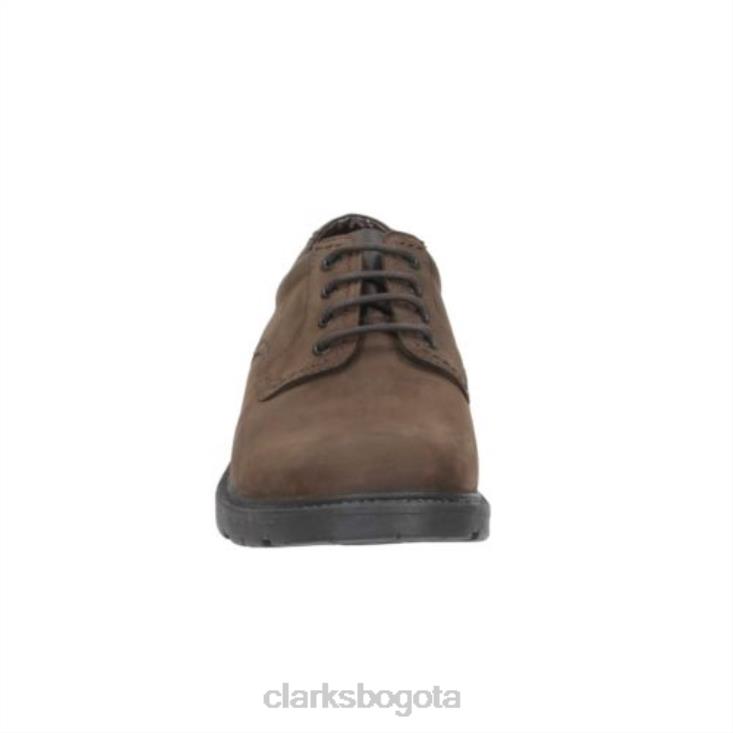 Clarks 0DX8L4522 clarks lane stride2 nobuck marrón hombres nubuck marrón