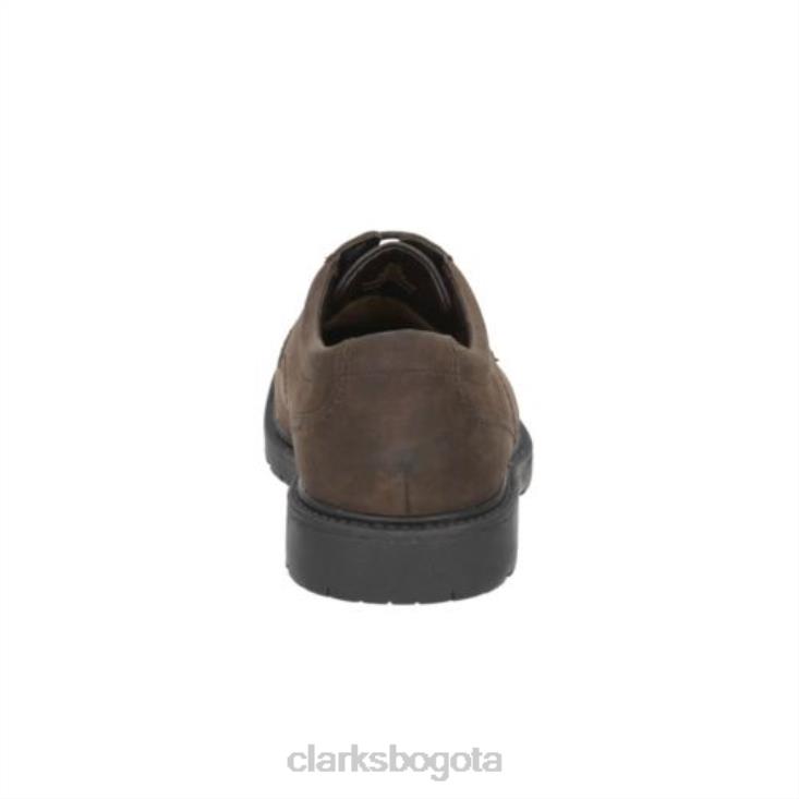 Clarks 0DX8L4522 clarks lane stride2 nobuck marrón hombres nubuck marrón