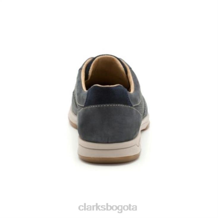 Clarks 0DX8L4523 clarks stafford park5 de nubuck azul marino hombres nubuck azul marino